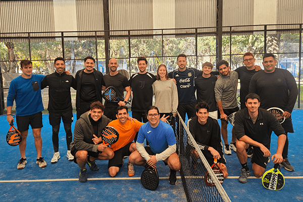 Participantes del torneo de pádel SportChain 2026-4